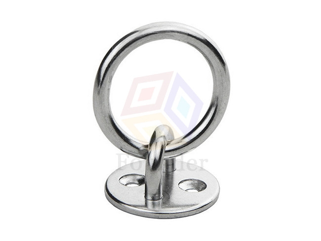 Round Eye Plate With Ring