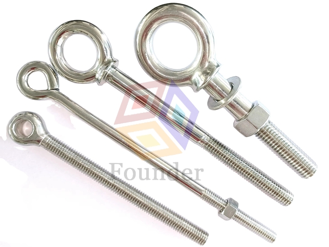 Eye Bolt With Double Washer And Nut 